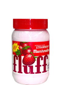 7.5oz Strawberry Fluff Jar